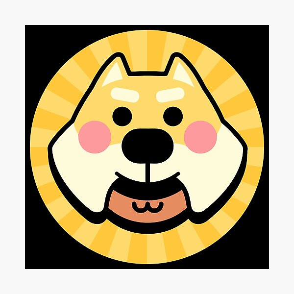 Item preview, Shiba Brawl Stars Cute Character Icon designed and sold by Gamify Store.