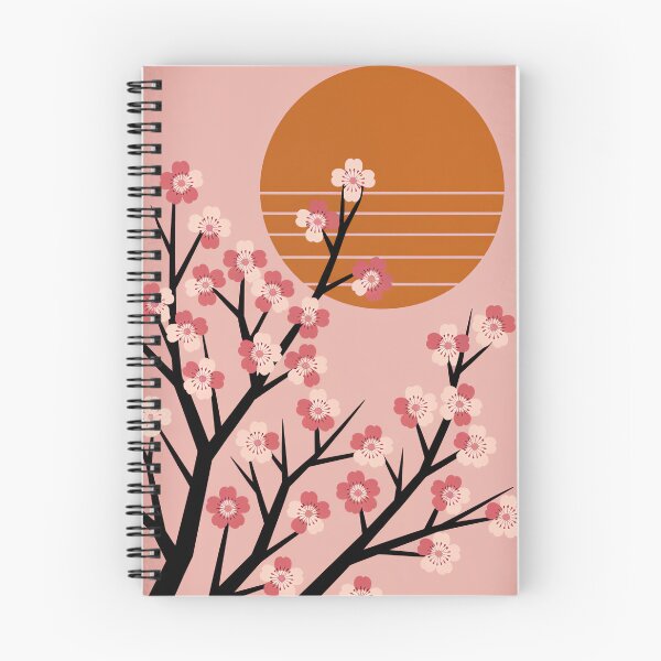 Aperçu de l'œuvre Décoration murale en fleurs de cerisier, art floral japonais créée et vendue par WILDEVIOLET.