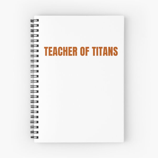 Item preview, Teacher of Titans (Driving Legends) - Driving Legends (Burnt Orange Text) designed and sold by IgnitionWorks.