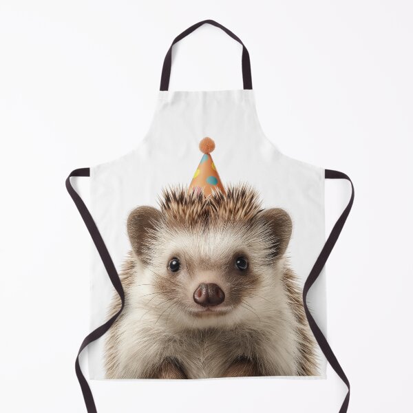 Item preview, Cute Hedgehog with Party Hat Birthday Celebration designed and sold by LazyOwlStore.