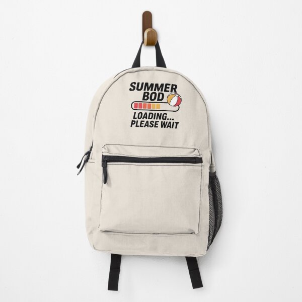 Item preview, Summer Bod Loading... Please Wait Funny Fitness Quote designed and sold by Jollys-ArtShop.