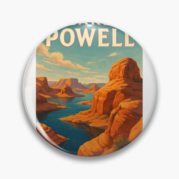 Item preview, Lake Powell Vista – Sandstone Bluffs and Serene Waters designed and sold by Places On Earth.