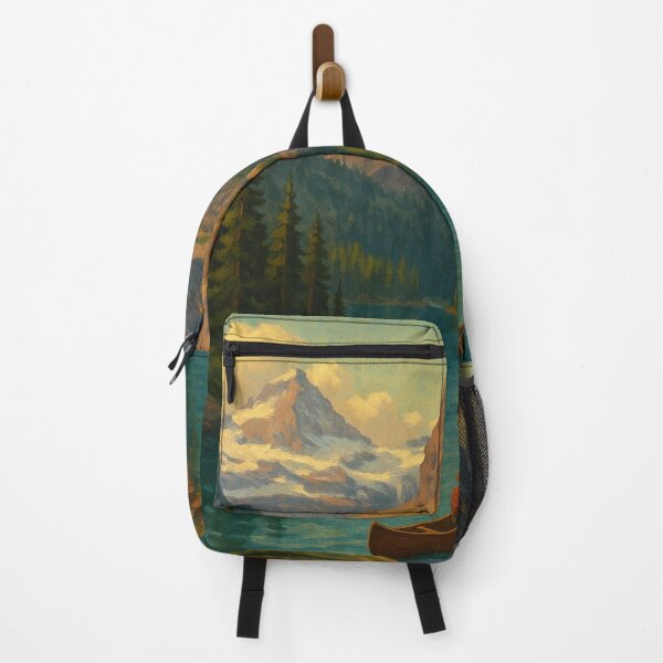 Item preview, Lake O’Hara Canoe Scene – Canadian Rockies Wilderness designed and sold by Places On Earth.