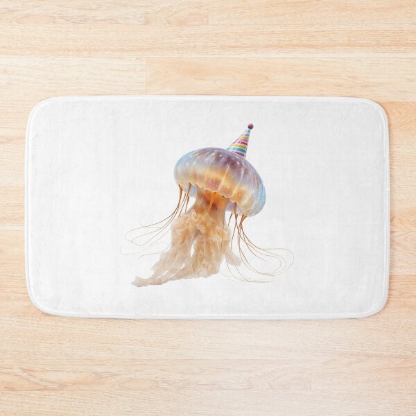 Item preview, Cute Jellyfish with Party Hat Birthday Celebration designed and sold by LazyOwlStore.