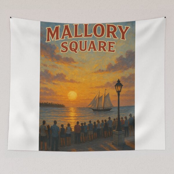Item preview, Mallory Square Sunset – Key West Sailing Scene designed and sold by Places On Earth.