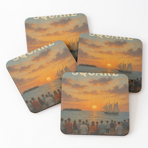 Item preview, Mallory Square Key West – Golden Horizon and Sailboat designed and sold by Places On Earth.