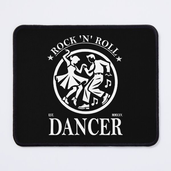 Item preview, Rock’n’Roll Dancer Vintage Design with Dancing Couple Silhouette designed and sold by RetroMaritalArt.