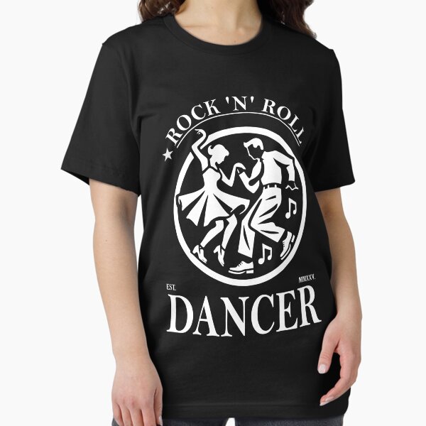 Item preview, Rock’n’Roll Dancer Vintage Design with Dancing Couple Silhouette designed and sold by RetroMaritalArt.