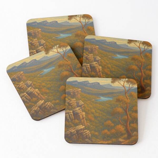 Item preview, Grampians National Park – Australian Cliffside View designed and sold by Places On Earth.