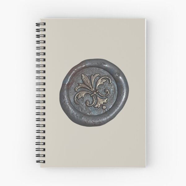 Item preview, Wax Seal - Fleur de lis, embellished, grey/bronze designed and sold by Elinda96.