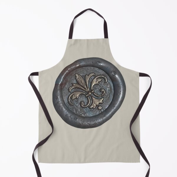 Item preview, Wax Seal - Fleur de lis, embellished, grey/bronze designed and sold by Elinda96.