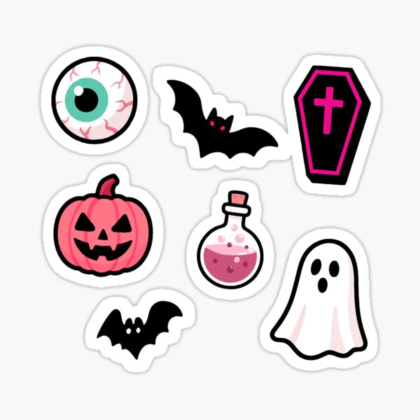 Aperçu de l'œuvre Pack mignon d'Halloween créée et vendue par FarieArt.
