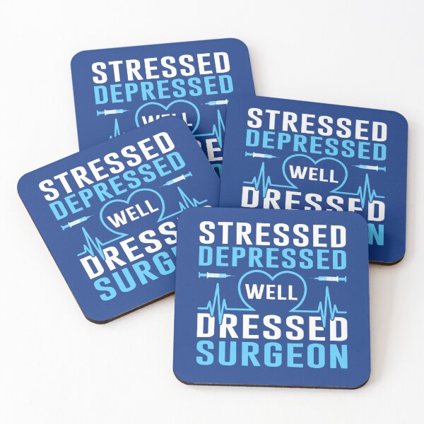 Item preview, stressed and depressed, inspirational, joke, quotes, comic sans, garbage person, memes, mental health, meme designed and sold by happinesproject.