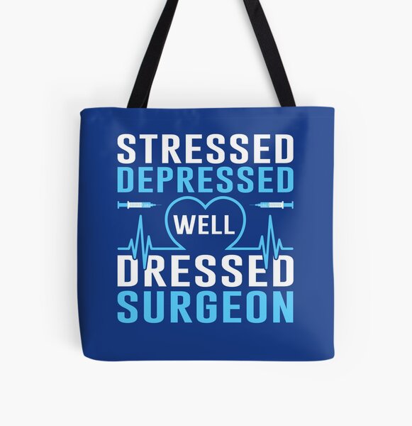 Item preview, stressed and depressed, inspirational, joke, quotes, comic sans, garbage person, memes, mental health, meme designed and sold by happinesproject.