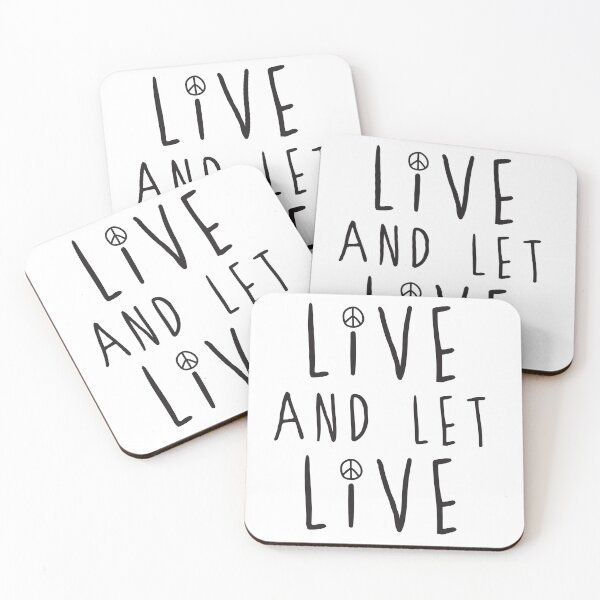Item preview, Live and Let Live Graphic Art  designed and sold by Art by Kristie.