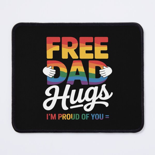 Item preview, Free Dad Hugs I'm Proud Of You Lover Pride Month designed and sold by brynatshop.