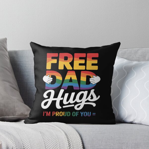 Item preview, Free Dad Hugs I'm Proud Of You Lover Pride Month designed and sold by brynatshop.