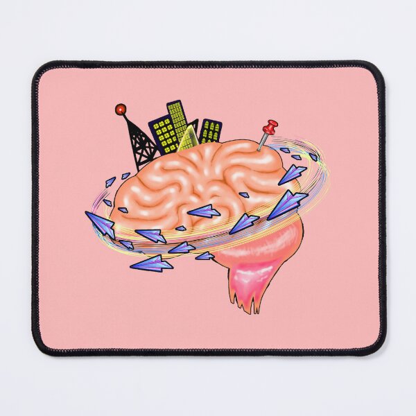Item preview, Orbiting Paper Planes Around Brain designed and sold by TheWitchCoven.
