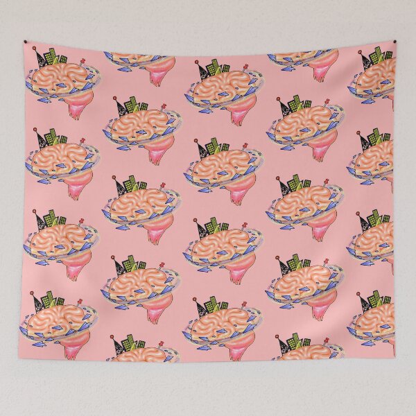 Item preview, Orbiting Paper Planes Around Brain designed and sold by TheWitchCoven.