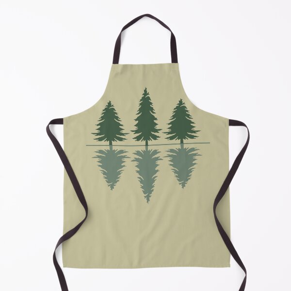 Item preview, Reflection minimalist pine trees forest minimal landscape art designed and sold by Alexaltay.