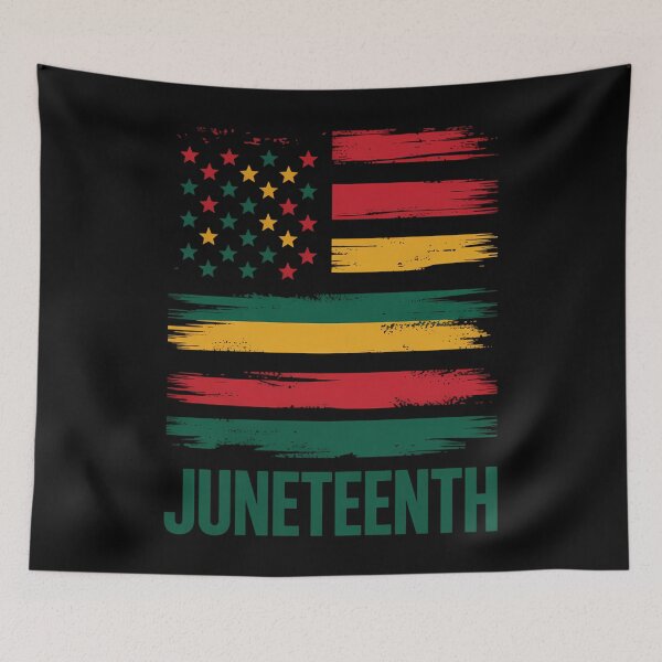 Item preview, Juneteenth in American Flag designed and sold by brynatshop.