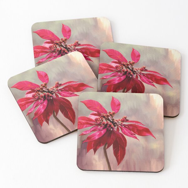 Item preview, Poinsettia Painting designed and sold by micklyn.