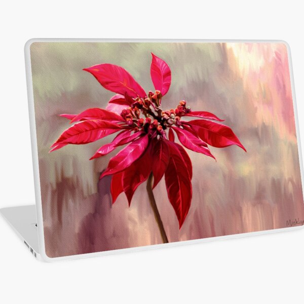 Item preview, Peinture de poinsettia designed and sold by micklyn.