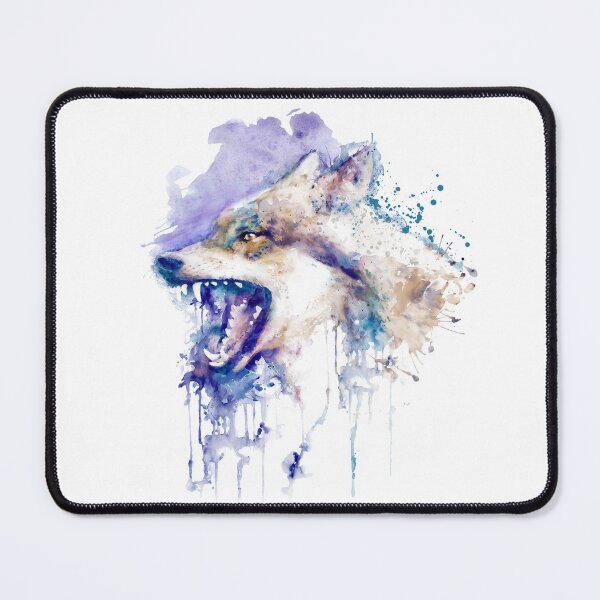 Item preview, Angry Wolf Watercolor designed and sold by caracatita75.