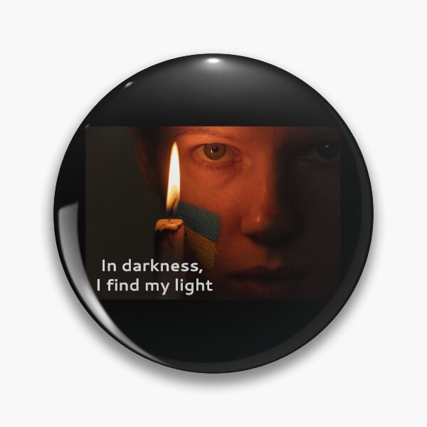 Item preview, In the dark I find my light and girl face designed and sold by EchoOfSilence.