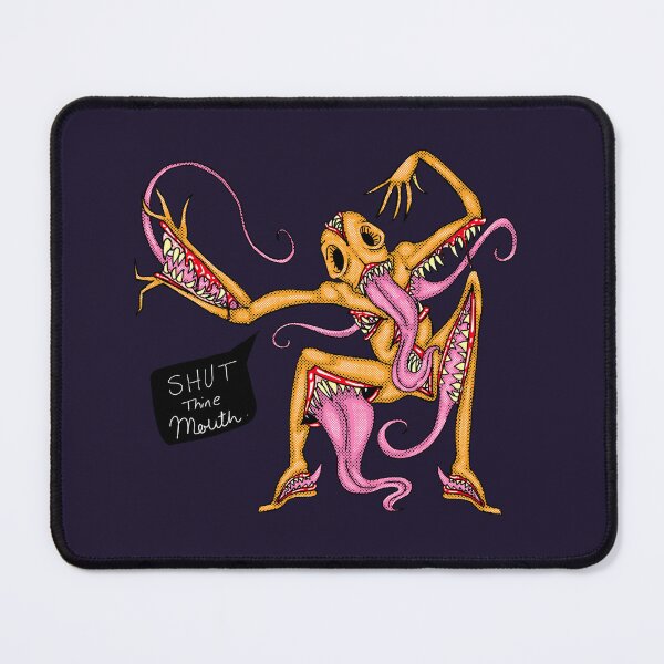 Item preview, Shut Thine Mouth Hollow Monster designed and sold by TheWitchCoven.