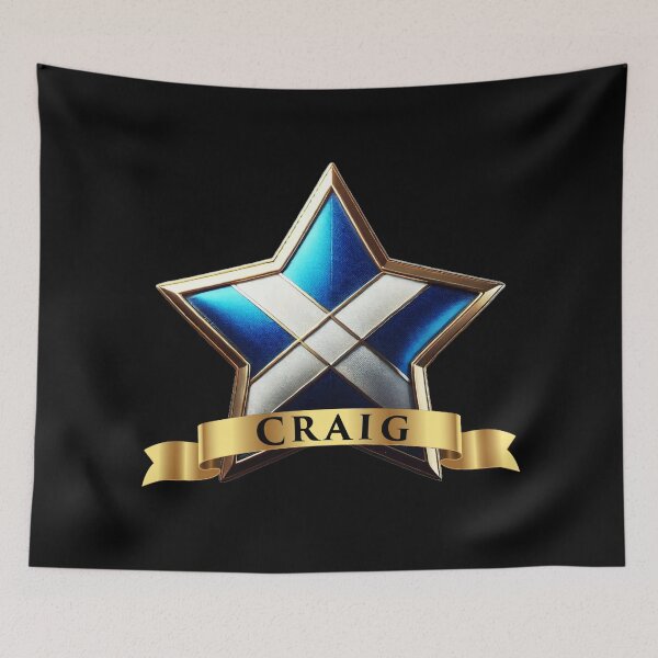 Item preview, Craig Scottish Star  Crescent Legacy Under the Saltire Light designed and sold by Highlandkings.