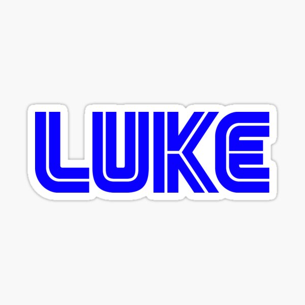 Item preview, Luke, Sega font, Sonic designed and sold by mik3367.