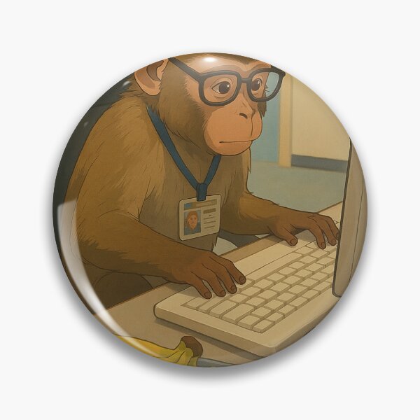 Item preview, Monkeying around in the office designed and sold by Dimitri1990.