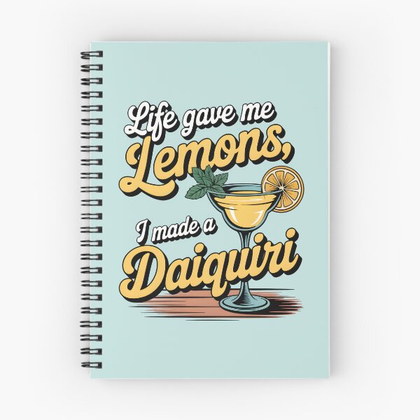 Item preview, Life Gave Me Lemons, I Made a Daiquiri Funny Summer Quote designed and sold by Jollys-ArtShop.
