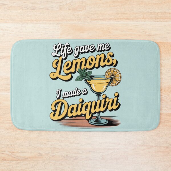 Item preview, Life Gave Me Lemons, I Made a Daiquiri Funny Summer Quote designed and sold by Jollys-ArtShop.