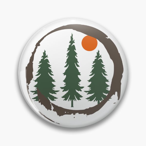 Item preview, Minimalist pine trees forest silhouette minimal landscape art designed and sold by Alexaltay.