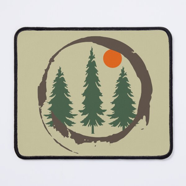 Item preview, Minimalist pine trees forest silhouette minimal landscape art designed and sold by Alexaltay.