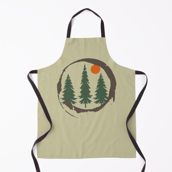 Item preview, Minimalist pine trees forest silhouette minimal landscape art designed and sold by Alexaltay.