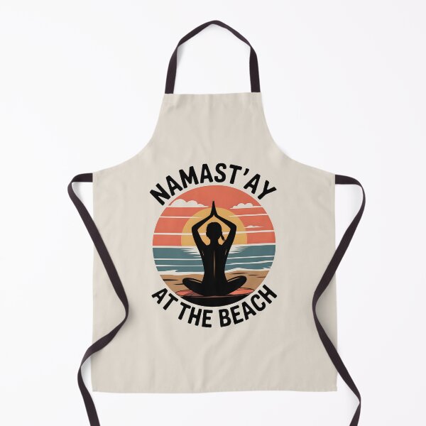 Item preview, Namast’ay at the Beach Funny Relaxing Summer Quote designed and sold by Jollys-ArtShop.
