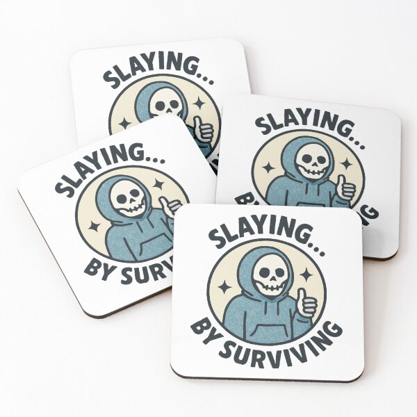 Item preview, Slaying by surviving designed and sold by Lilac-kisses.