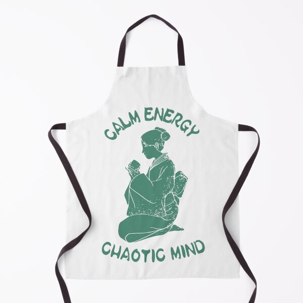 Item preview, Calm Energy, Chaotic Mind – Matcha Aesthetic T-Shirt designed and sold by LowEffortLab5.