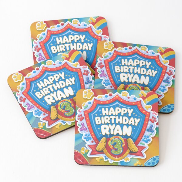 Item preview, Ryan's 3rd Birthday designed and sold by whatifsticks.