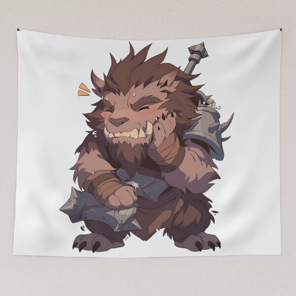 Item preview, Cute Bugbear DnD designed and sold by bapupa.