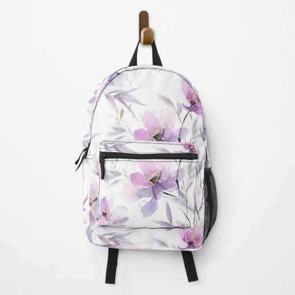 Item preview, Lilac Whisper – Watercolor Blossoms in Lavender and Gold designed and sold by Moisky Patterns.