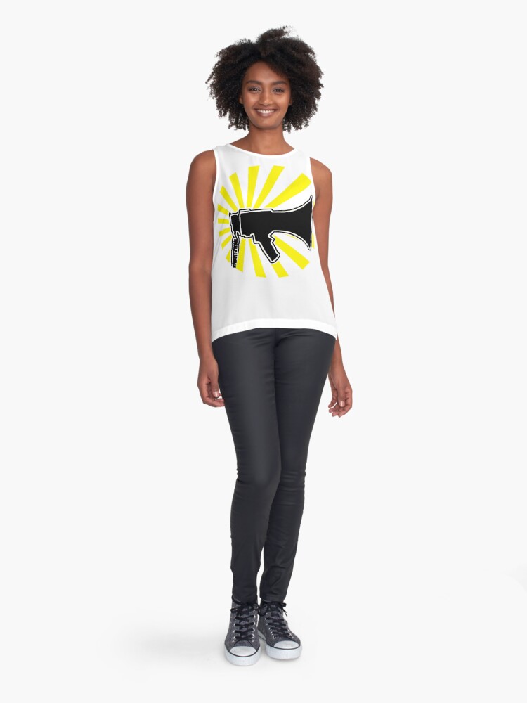 Alternate view of Electro Reggae - Light & Sound Sleeveless Top