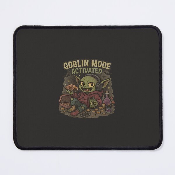 Item preview, Goblin Mode Activated - Charcoal designed and sold by Moss & Mischief.