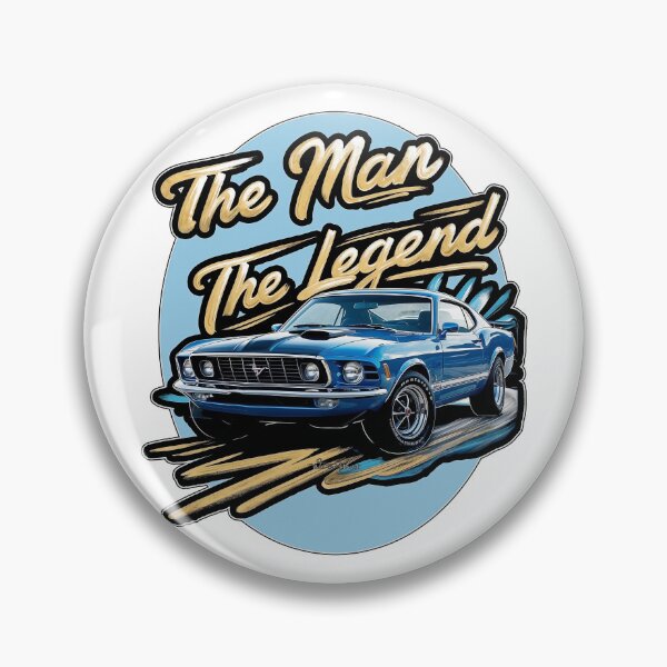 Item preview,  The Man  The Legend 1970 Mustang Boss 429 designed and sold by WLHmedia.com .