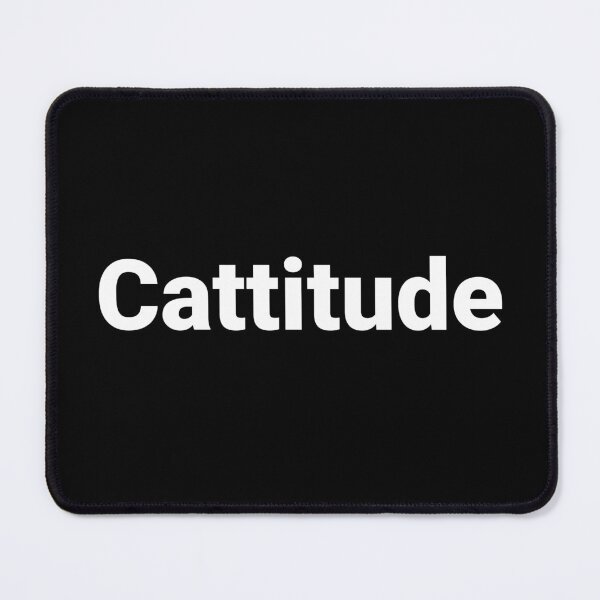 Item preview, Cattitude designed and sold by Text-based T-Shirts and Gifts.