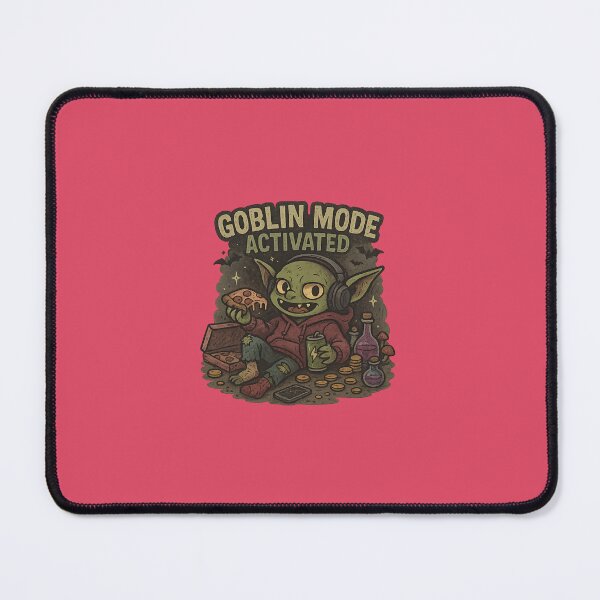 Item preview, Goblin Mode Activated - Raspberry designed and sold by Moss & Mischief.