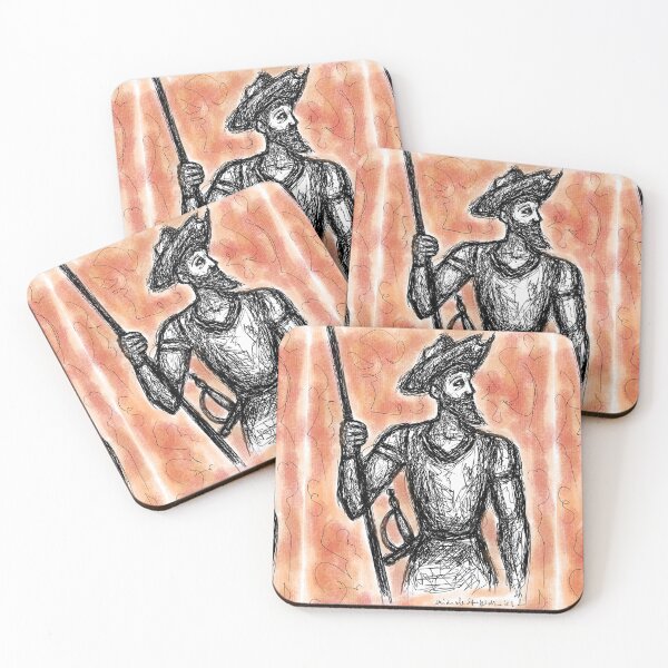Item preview, El caballero soñador – Don Quijote reimaginado designed and sold by VintageManiac.